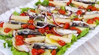 Si tienes una lata de SARDINAS ¡Haz esta DELICIOSA ensalada Fresca y saludable ensaladas [upl. by Mildrid1]