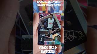 SPURS VS ASTON VILLA PREMIER LEAGUE ADRENALYN XL PREDICTION panini premierleague spurs shorts [upl. by Aitnecserc]