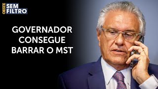 Tolerância zero de Caiado contra o MST freia invasões em Goiás [upl. by Annaitsirk270]