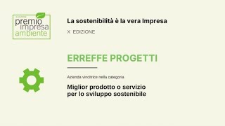 Premio Impresa Ambiente Serpentino quotEcosostenibilita fondamentale per progettiquot [upl. by Augustina]