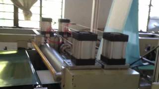 UT600 Semi Auto Medical Mattress Sheet Making Machine No Folding Unit [upl. by Seligmann]