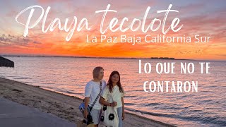 Como Es PLAYA EL TECOLOTE La Paz Baja California Sur Mexico  que hacer guía vacaciones [upl. by Franza]