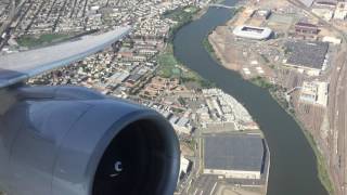 United 777200 takeoff from EWR Newark  60 FPS  Loud Engine Roar [upl. by Minton]