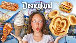 I tasted EVERY SNACK at DISNEYLAND w NichLmao [upl. by Caryl]