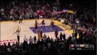 Kobe Bryant quotWillingquot the Lakers To Victory March 8 2013 [upl. by Lsil923]