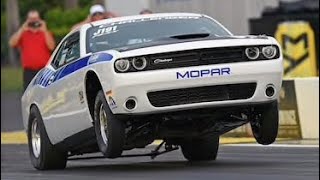 Ultimate Dodge Challenger Wheelie Compilation [upl. by Kielty]