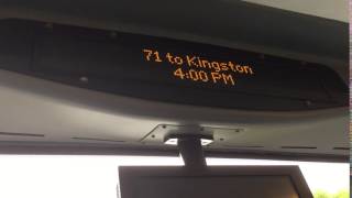 71 to Kingston ibus announcement [upl. by Raffaj]