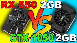 RX 550 vs GTX 1050 Ryzen 5 1400 Comparison [upl. by Aletse]