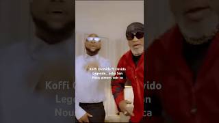 Koffi Olomide ft Davido Legende yoka son [upl. by Modern]