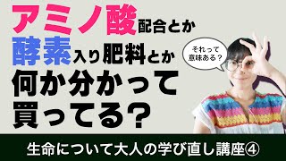 0からはじめる化学・生物学【植物生理学への道シリーズ④】タンパク質って何？ [upl. by Hareehat]