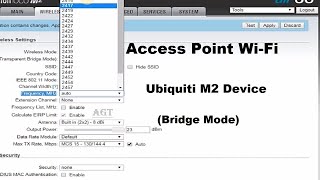 How to configure Nanostation M2 as Accesspoint Ap  Technical Hakim [upl. by Abel]