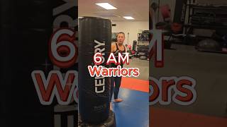 6 AM Warriors of Bochners Studio in their bag sessions fitnesskickboxing fitnessworkout [upl. by Krein755]