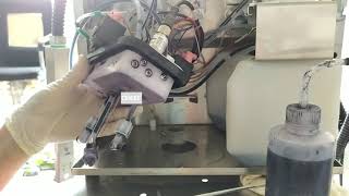 The video of Citronix 5300 inkjet printer inkjet cleaning！ [upl. by Atsirhcal]