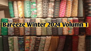 Bareeze Winter Collection2024 1 VolumnBareeze Cambric amp karandi Collection [upl. by Ramsden]