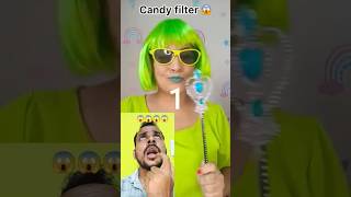 YouTube candy filter TUTORIAL 😱🪄✨🧝 magic youtubeshorts tutorial jadugar shorts [upl. by Yrmac]