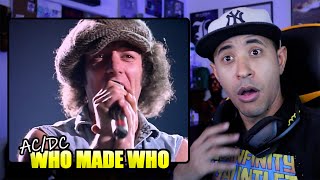 ACDC  Who Made Who Official HD Video Reaction [upl. by Carolan]