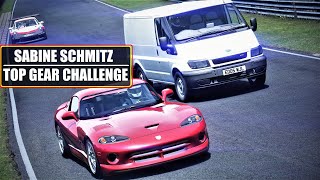 Sabine Schmitz Top Gear Challenge Tribute by Viperconcept [upl. by Orfurd140]