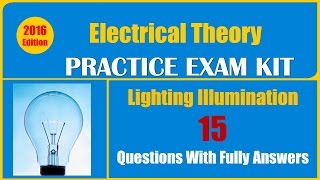 Lighting Illumination Quiz Questions 15 Questions With Fully Answers [upl. by Eiduj371]