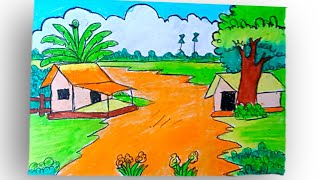 chobi aka  ছবি আঁকা  drawing picturesbhalo bhalo chobi aka  picture drawing part3 [upl. by Yerok394]