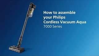 How to assemble Philips Cordless Vacuum  7000 Series [upl. by Witte]