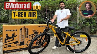 2024 EMOTORAD TREX AIR ELECTRIC CYCLE DETAILED REVIEW 😱  BEST ECYCLE IN INDIA  MOST AFFORDABLE [upl. by Ahsyas190]