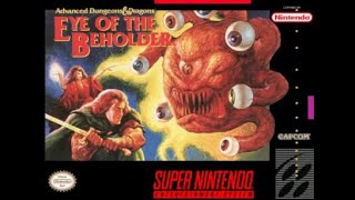 Advanced Dungeons amp Dragons  Eye of the Beholder SNES Gameplay [upl. by Coit26]