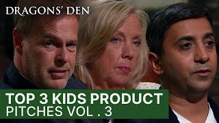 Top 3 Innovative Kids Products  Vol 4  Dragons Den [upl. by Kare260]