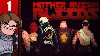 Lets Play Mother Russia Bleeds Coop Part 1  Abducted [upl. by Patty132]