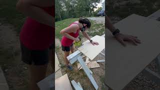 Drawing and Cutting Marquee Letters shorts woodworking marquee partydecorations eventprops [upl. by Sulohcin398]