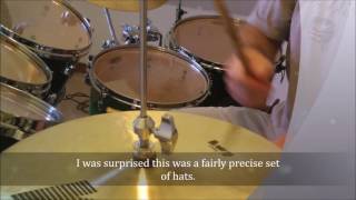 Zildjian 14quot KZ Hi Hat HD Video [upl. by Lebiralc]