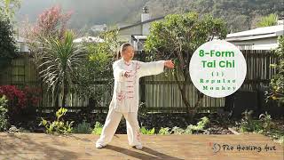 8Form Tai ChiForm 1Repulse MonkeyPerfect for Home PracticeTai Chi For Beginners [upl. by Vaclav]