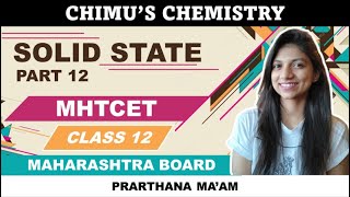 Packing in Solids Class 12  Solid State  Class 12  MHTCET  Maharashtra Board  2022 [upl. by Otnicaj]