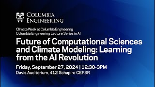 Future of Computational Sciences amp Climate Modeling Learning from the AI Revolution [upl. by Alidis]