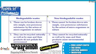 Pollution amp Types of Pollutants  Ecology amp Environment  UPSC GS Paper 3  Shivam Yash [upl. by Rehttam]