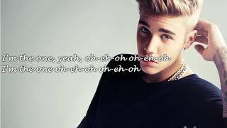 Im the One lyrics  DJ Khaled  ft Justin Bieber Quavo Chance the Rapper Lil Wayne [upl. by Eniger]