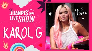 La primera entrevista de Karol G en Colombia en cuatro años  The Juanpis Live Show [upl. by Asirac]