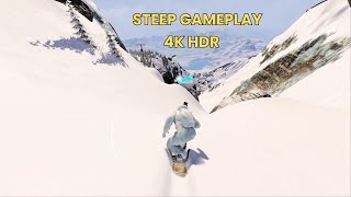 Best 4K HDR Graphics Ever 08 Minutes of Steep Gameplay in 60fps [upl. by Nileve]