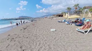 🇹🇷 🌞 OBA BEACH WALK 2024 ALANYA TURKEY SUMMER  TWO STEPS AHEAD【4K】🌞🏝🏖🌊 [upl. by Towney]