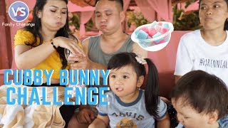 CHUBBY BUNNY CHALLENGE Kalah di kubur di pantai [upl. by Notyalc]