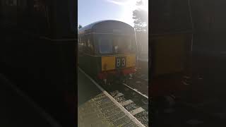 Diesel Railbus at Weybourne  BR Class 101 51188 and Class 104 DMU 56182  North Norfolk Railway [upl. by Rachelle]