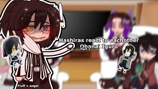 Hashiras react to eachother  Obanai Iguro  16  kny  demon slayer  gcrv [upl. by Lettig895]