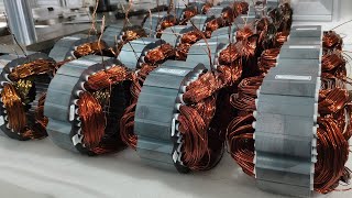 Semiautomatic Tubular Motor Stator winding production assembly line [upl. by Suivat449]