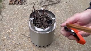 Solo Stove Campfire Full Review Does it work Can it boil water and make it safe to drink survival [upl. by Koralie]