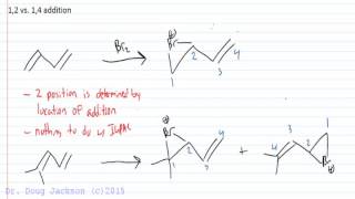 Diene 12 vs 14 Addition Products [upl. by Ponton413]