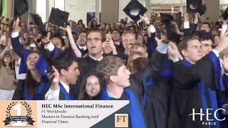 HEC Paris MSc Finance Graduation Ceremony 2018 [upl. by Mauri]