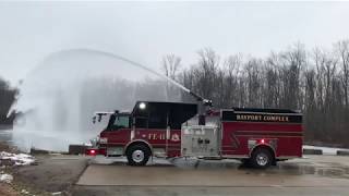 LyondellBasells new Pierce Velocity Industrial Pumper In Action [upl. by Annaili788]