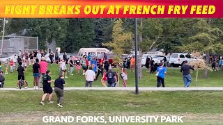 BREAKING NEWS Fight Breaks Out At Worlds Largest French Fry Feed In Grand Forks [upl. by Slayton]