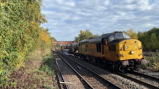 37 175 amp 37 116 3J51 Knottingley 201024 [upl. by Mook]