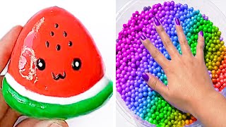 Watch and Feel the Most Relaxing Slime ASMR EVER Satisfying Slime Video 2958 [upl. by Aicilav862]