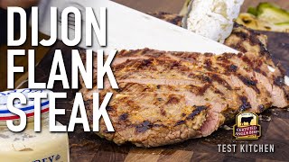 Dijon Flank Steak Recipe [upl. by Etienne]